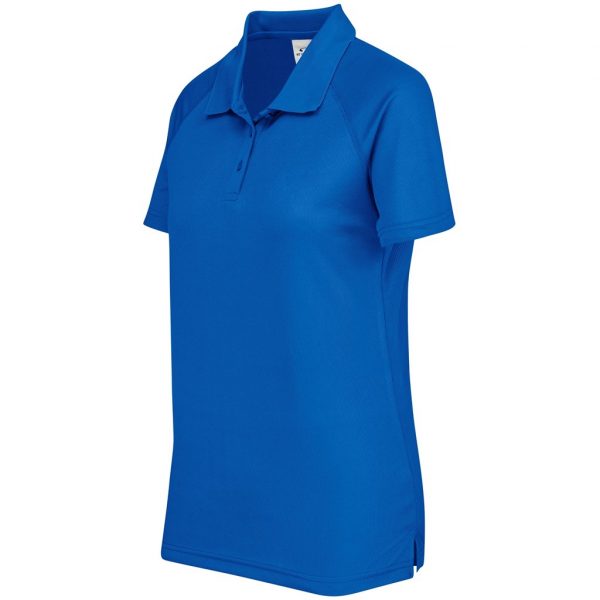 Ladies Sprint Golf Shirt – Blue Marked to clear