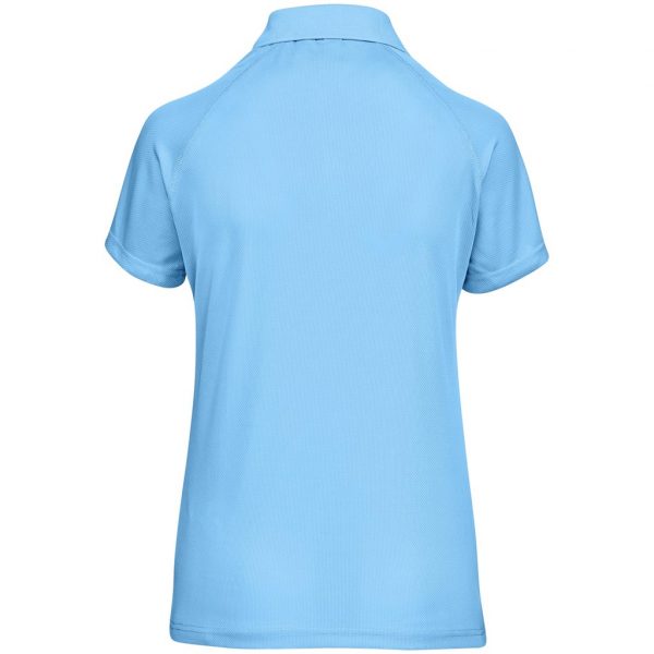 Ladies Sprint Golf Shirt – Light Blue Marked to clear