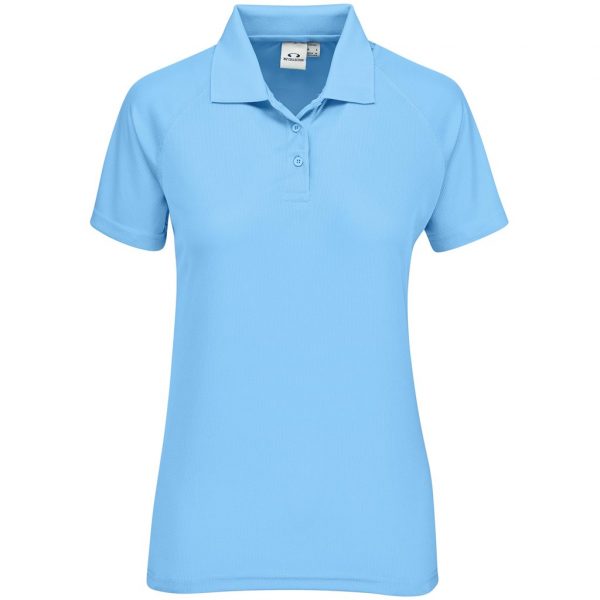 Ladies Sprint Golf Shirt – Light Blue Marked to clear