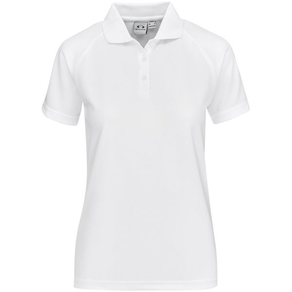 Ladies Sprint Golf Shirt – White Marked to clear