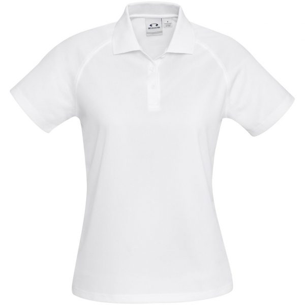 Ladies Sprint Golf Shirt – White Marked to clear