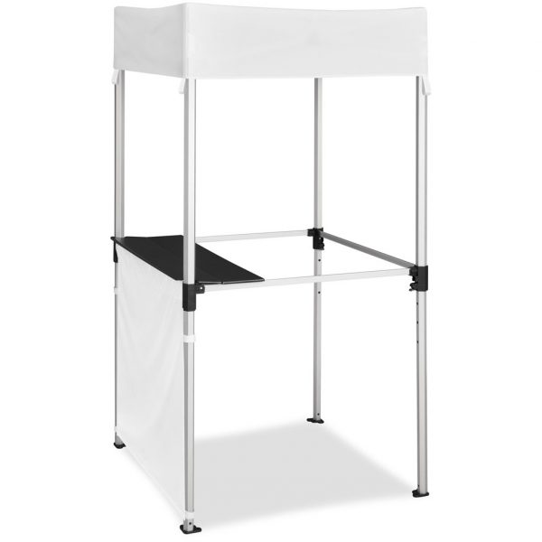 Ovation Sublimated Gazebo 1m X 1m Kiosk – 1 Half-Wall Skin Outdoor products DisplayPilot