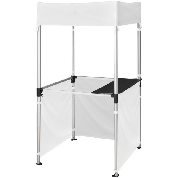 Ovation Sublimated Gazebo 1m X 1m Kiosk – 3 Half-Wall Skins Outdoor products DisplayPilot