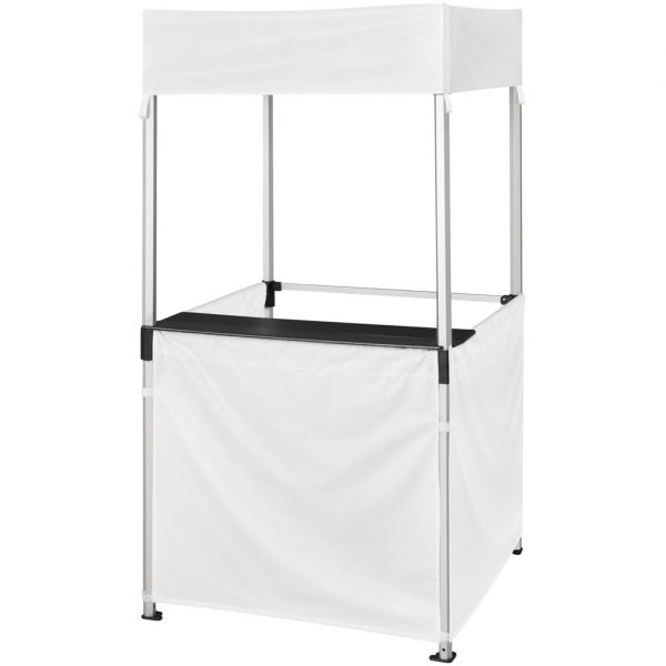 Ovation Sublimated Gazebo 1m X 1m Kiosk – 3 Half-Wall Skins Outdoor products DisplayPilot