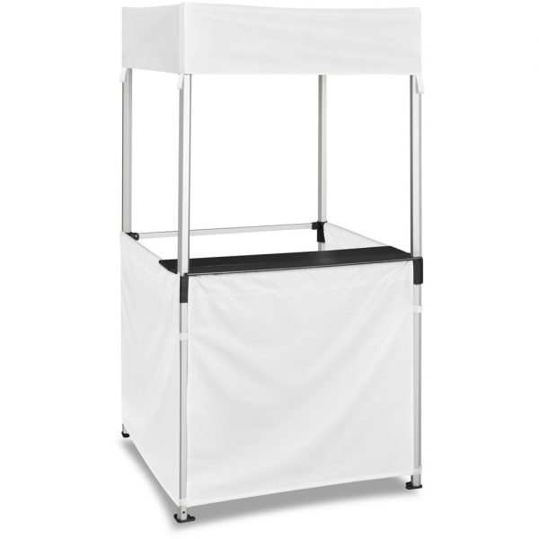 Ovation Sublimated Gazebo 1m X 1m Kiosk – 3 Half-Wall Skins Outdoor products DisplayPilot