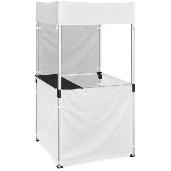 Ovation Sublimated Gazebo 1m X 1m Kiosk – 3 Half-Wall Skins – 1 Full-Wall Skin Outdoor products DisplayPilot