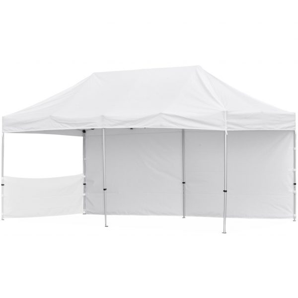 Ovation Sublimated Gazebo 6m X 3m – 1 Short Half-Wall Skin – 1 Long Full-Wall Skin Outdoor products DisplayPilot