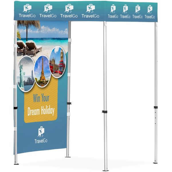 Ovation Sublimated Gazebo 1.5m X 1.5m – 1 Full-Wall Skin Outdoor products DisplayPilot