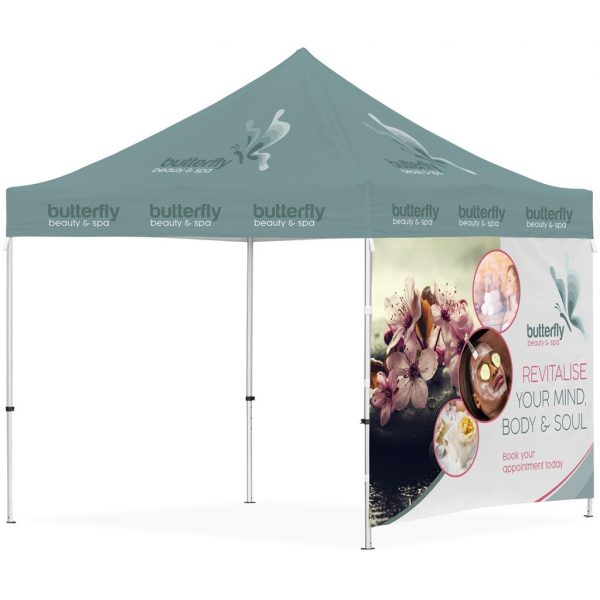 Ovation Sublimated Gazebo 3m X 3m – 1 Full-Wall Skin Outdoor products DisplayPilot