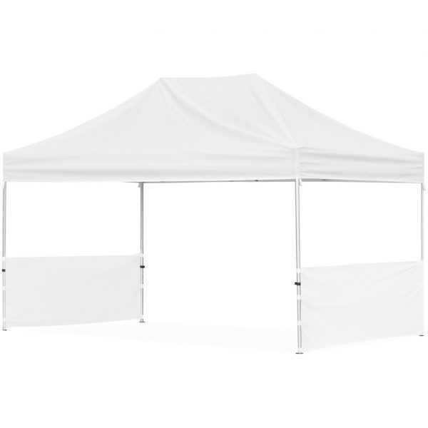 Ovation Sublimated Gazebo 4.5m X 3m – 2 Short Half-Wall Skins Outdoor products DisplayPilot