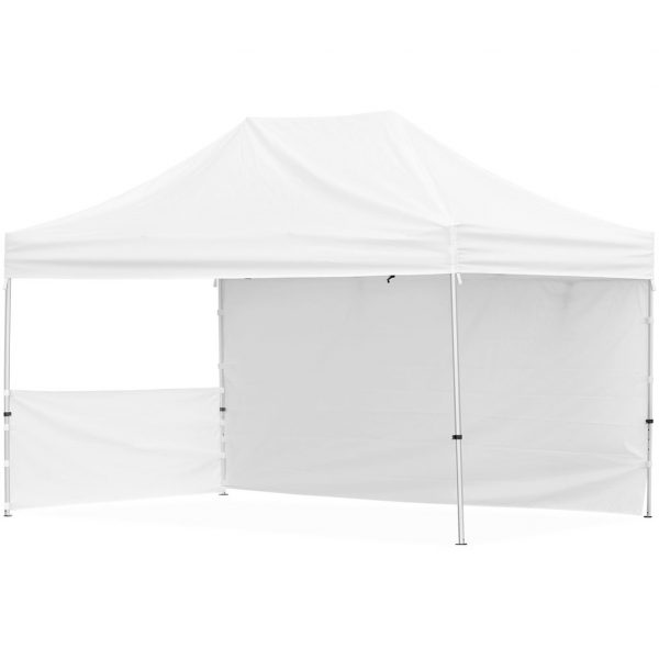 Ovation Sublimated Gazebo 4.5m X 3m – 1 Short Half-Wall Skin – 1 Long Full-Wall Skin Outdoor products DisplayPilot