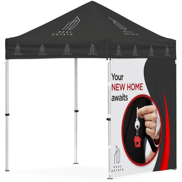 Ovation Sublimated Gazebo 2m X 2m Petite Frame – 1 Full Wall Skin Outdoor products DisplayPilot