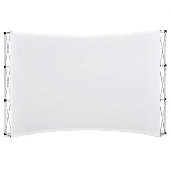 Legend Curved Banner Wall 3.5m x 2.25m Indoor products DisplayPilot