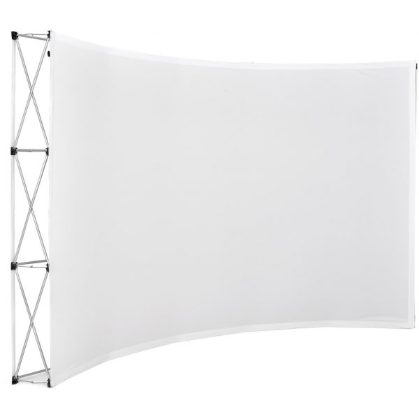 Legend Curved Banner Wall 3.5m x 2.25m Indoor products DisplayPilot