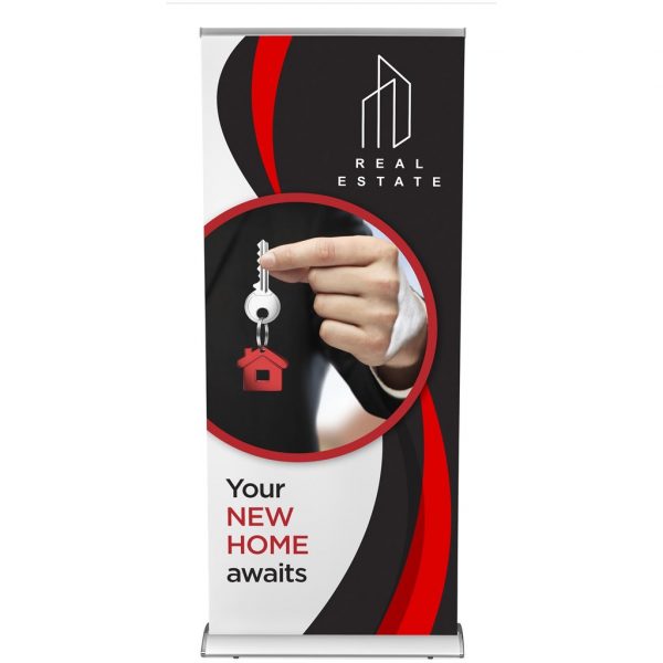 Ovation Layflat Pull Up Banner Indoor products DisplayPilot