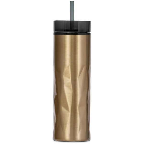 Serendipio Fire & Ice Stainless Steel & Plastic 2-In-1 Tumbler – 435ml Drinkware double wall tumbler