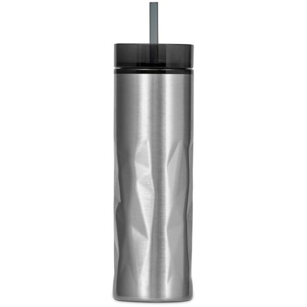 Serendipio Fire & Ice Stainless Steel & Plastic 2-In-1 Tumbler – 435ml Drinkware double wall tumbler