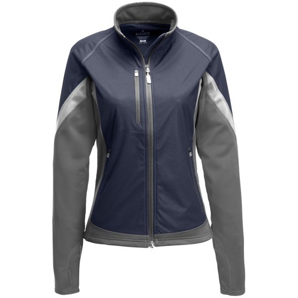 Ladies Jozani Hybrid Softshell Jacket – Navy Marked to clear