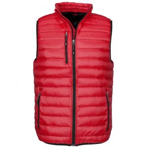 Mens Scotia Bodywarmer – Red Marked to clear