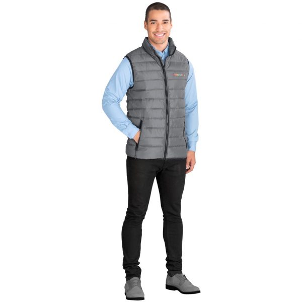 Mens Norquay Insulated Bodywarmer – Grey Marked to clear