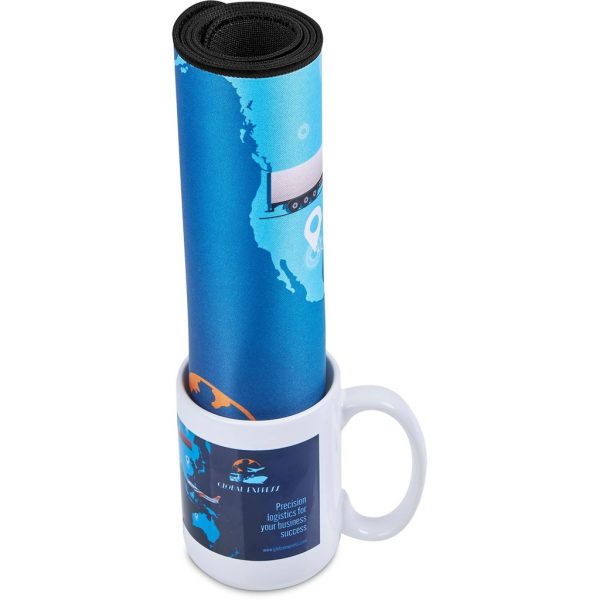 Altitude Alvin Gift Set Items introduced in 2024 desk mat and mug set