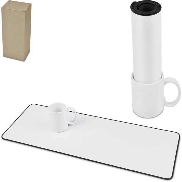 Altitude Alvin Gift Set Items introduced in 2024 desk mat and mug set