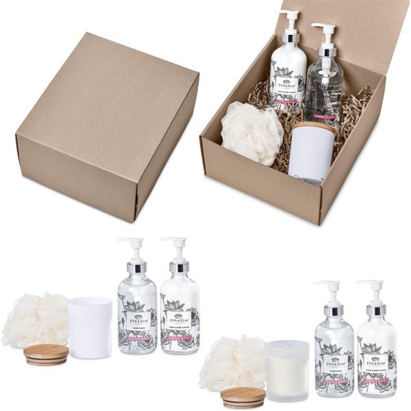 Eva & Elm Luxury Bliss Bath & Body Gift Set Personal care and pamper giftset