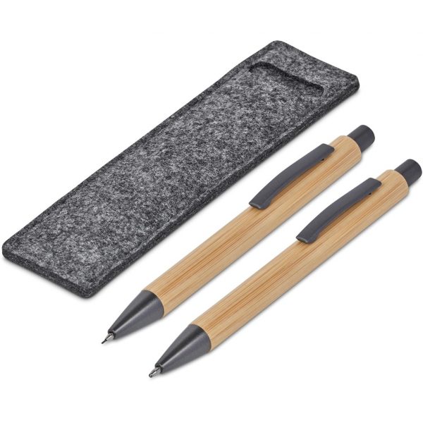 Okiyo Jona Bamboo Ball Pen & Pencil Set Pen and pencil sets pen and pencil set