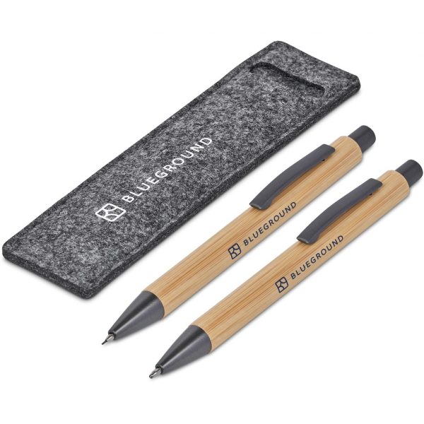 Okiyo Jona Bamboo Ball Pen & Pencil Set Pen and pencil sets pen and pencil set