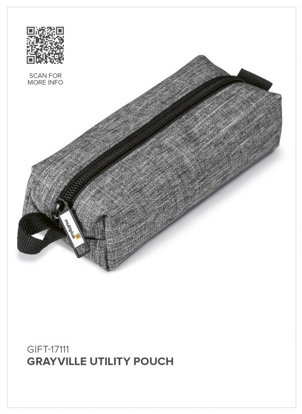 Grayville Utility Pouch (Excludes Content) Stationery