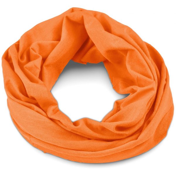 Adults Flexi Tubular Bandana – Orange Corporate gifts buff