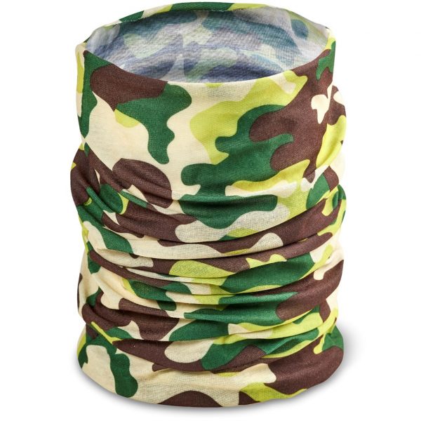 Kids Camo Flexi Tubular Bandana – Green Corporate gifts buff