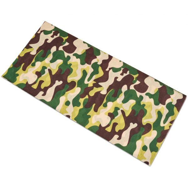 Kids Camo Flexi Tubular Bandana – Green Corporate gifts buff