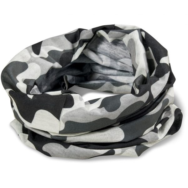 Kids Camo Flexi Tubular Bandana – Grey Corporate gifts buff