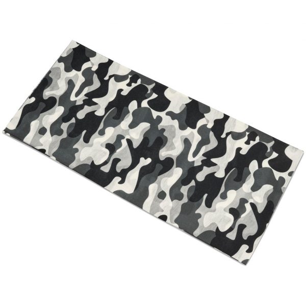 Kids Camo Flexi Tubular Bandana – Grey Corporate gifts buff