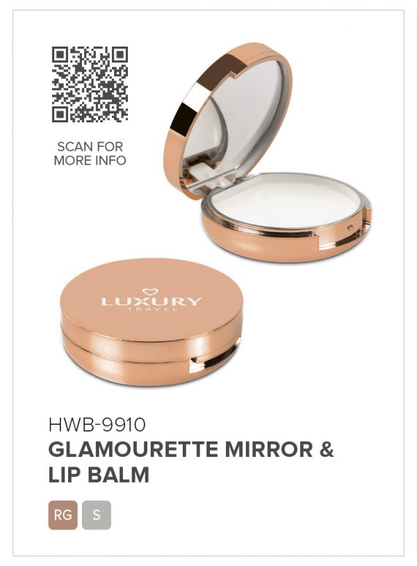 Altitude Glamourette Mirror & Lip Balm Personal care and pamper