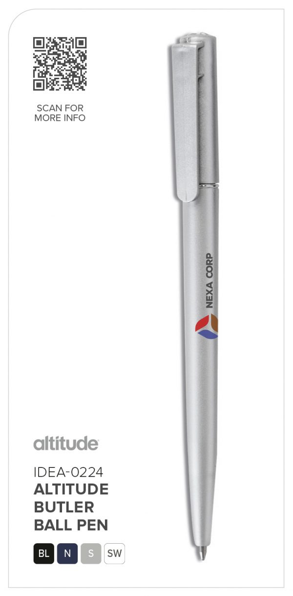 Altitude Butler Ball Pen Plastic pens Plastic pens