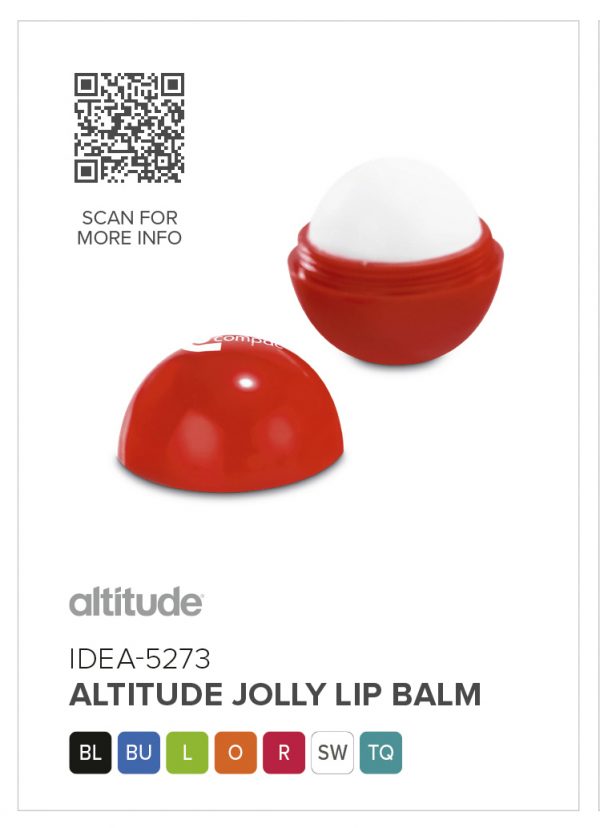 Altitude Jolly Lip Balm Personal care and pamper lip balm