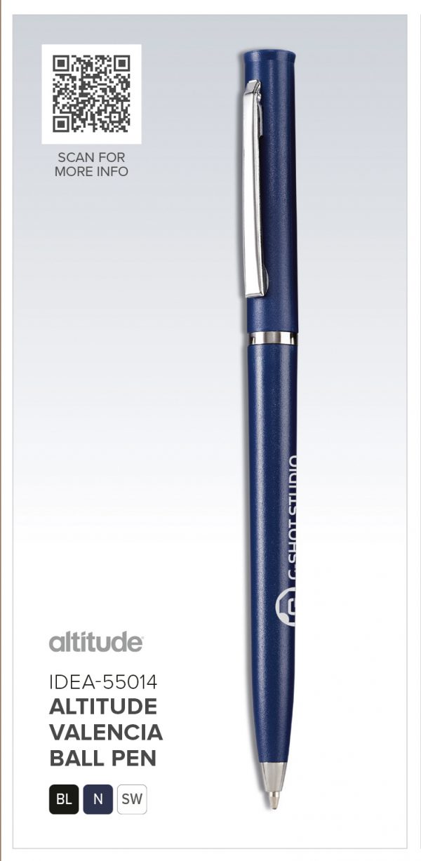 Altitude Valencia Ball Pen Plastic pens