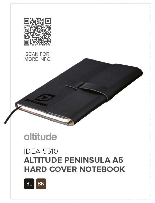 Altitude Peninsula A5 Hard Cover Notebook A5 notebooks notebook