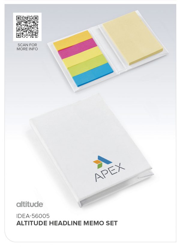 Altitude Headline Memo Set Stationery