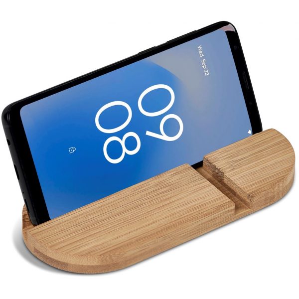 Okiyo Kurosu Bamboo Phone Stand Mobile technology cellphone stand