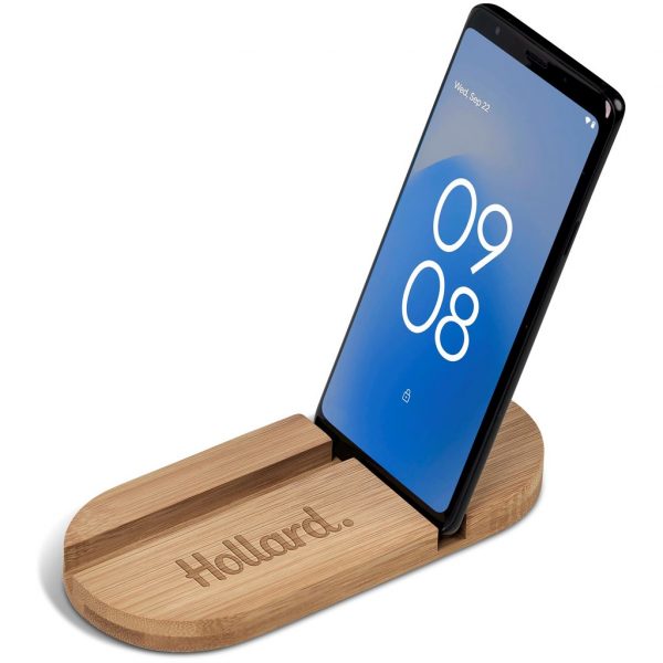 Okiyo Kurosu Bamboo Phone Stand Mobile technology cellphone stand