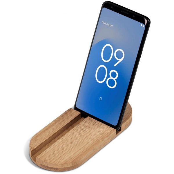 Okiyo Kurosu Bamboo Phone Stand Mobile technology cellphone stand