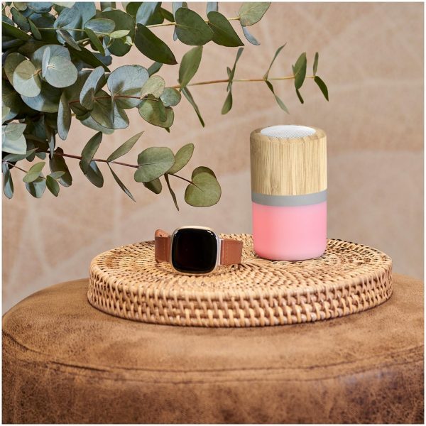 Okiyo Heiwa Bamboo Bluetooth Speaker & Night Light Mobile technology Bluetooth speaker