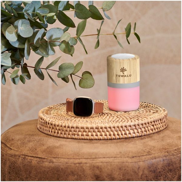 Okiyo Heiwa Bamboo Bluetooth Speaker & Night Light Mobile technology Bluetooth speaker