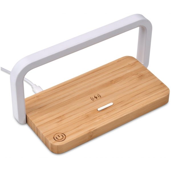 Okiyo Yoru Bamboo Wireless Charger & Night Light Mobile technology night light