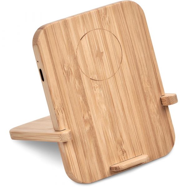 Okiyo Noryoku Bamboo Wireless Charging Phone Stand Mobile technology phone stand