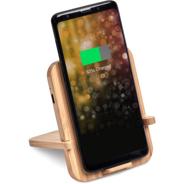 Okiyo Noryoku Bamboo Wireless Charging Phone Stand Mobile technology phone stand