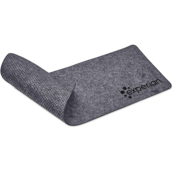 Okiyo Kaiyo Recycled PET Felt Desk Mat Mobile technology desk mat